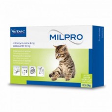 Virbac Milpro Таблетка для кошенят 0.5-2 кг (антігельмінтик)