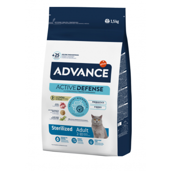 Advance Cat Sterilized Turkey and Barley 15 кг