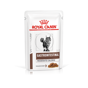 Royal Canin GASTROINTESTINAL MODERATE CALORIE CAT 85 гр (12шт)