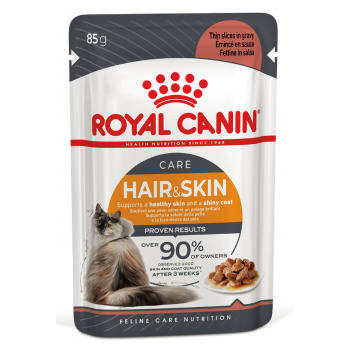 Royal Canin HAIR&SKIN CARE IN GRAVY 85 гр (12шт)