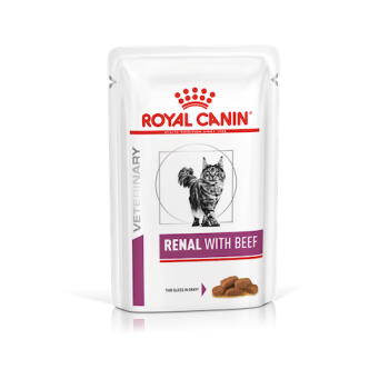 Royal Canin RENAL CAT BEEF 85 гр (12шт)